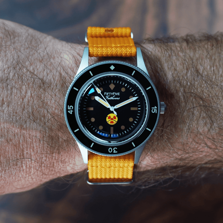 Ribbed Mako FN - Mustard Yellow - BluShark Straps