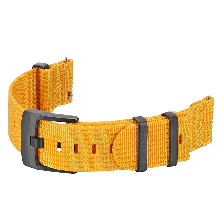 Ribbed Mako FN - Mustard Yellow - BluShark Straps