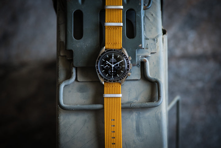 Ribbed Mako FN - Mustard Yellow - BluShark Straps