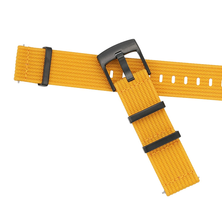 Ribbed Mako FN - Mustard Yellow - BluShark Straps