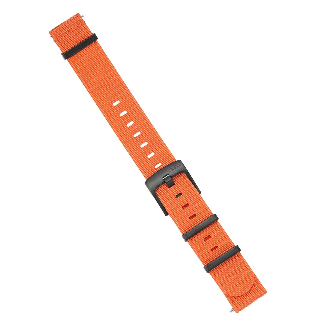 Ribbed Mako FN - Orange - BluShark Straps