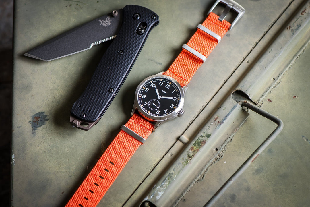 Ribbed Mako FN - Orange - BluShark Straps