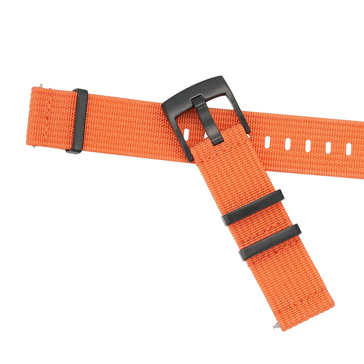 Ribbed Mako FN - Orange - BluShark Straps