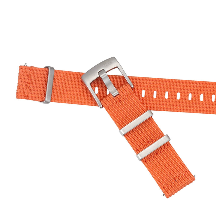 Ribbed Mako FN - Orange - BluShark Straps