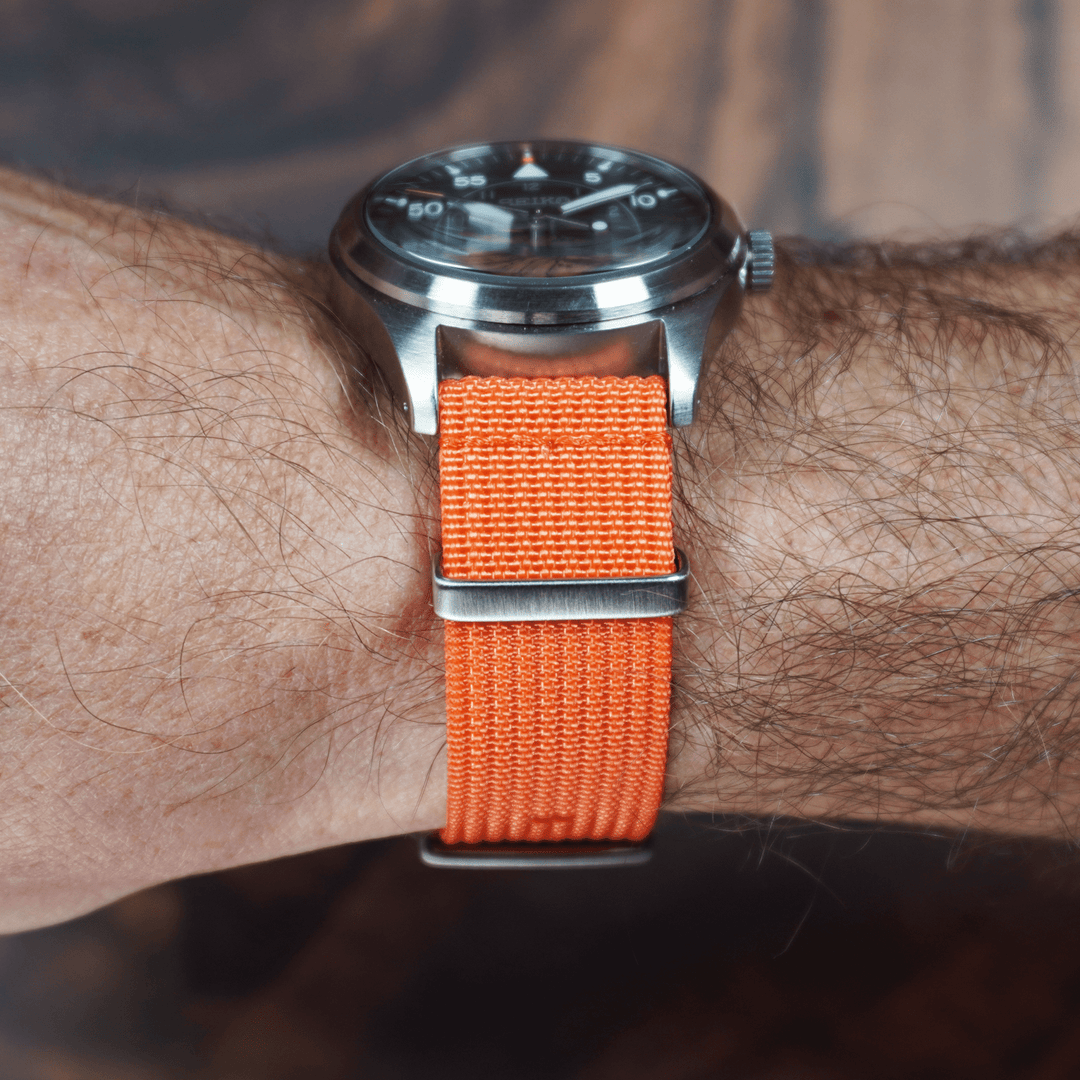 Ribbed Mako FN - Orange - BluShark Straps