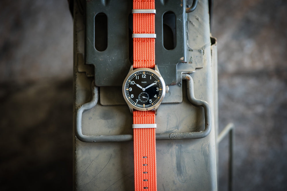 Ribbed Mako FN - Orange - BluShark Straps