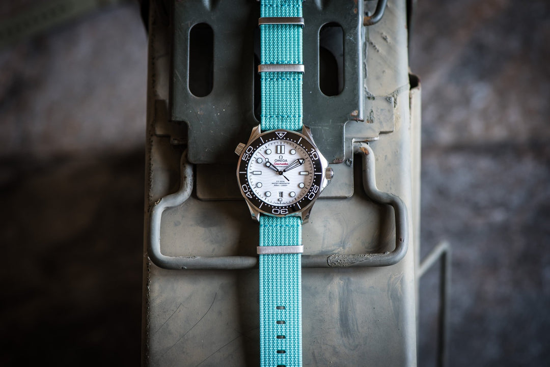 Ribbed Mako FN - Pool Blue - BluShark Straps