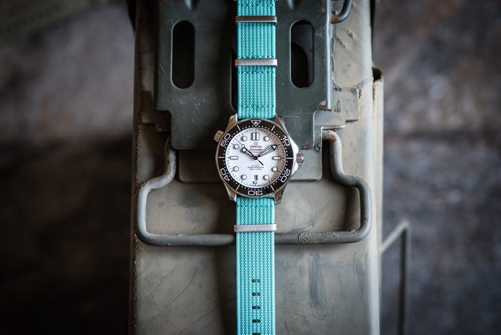 Ribbed Mako FN - Pool Blue - BluShark Straps