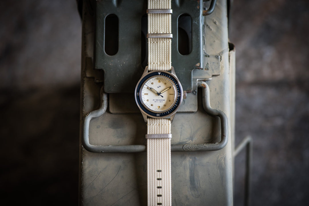 Ribbed Mako FN - Sand - BluShark Straps