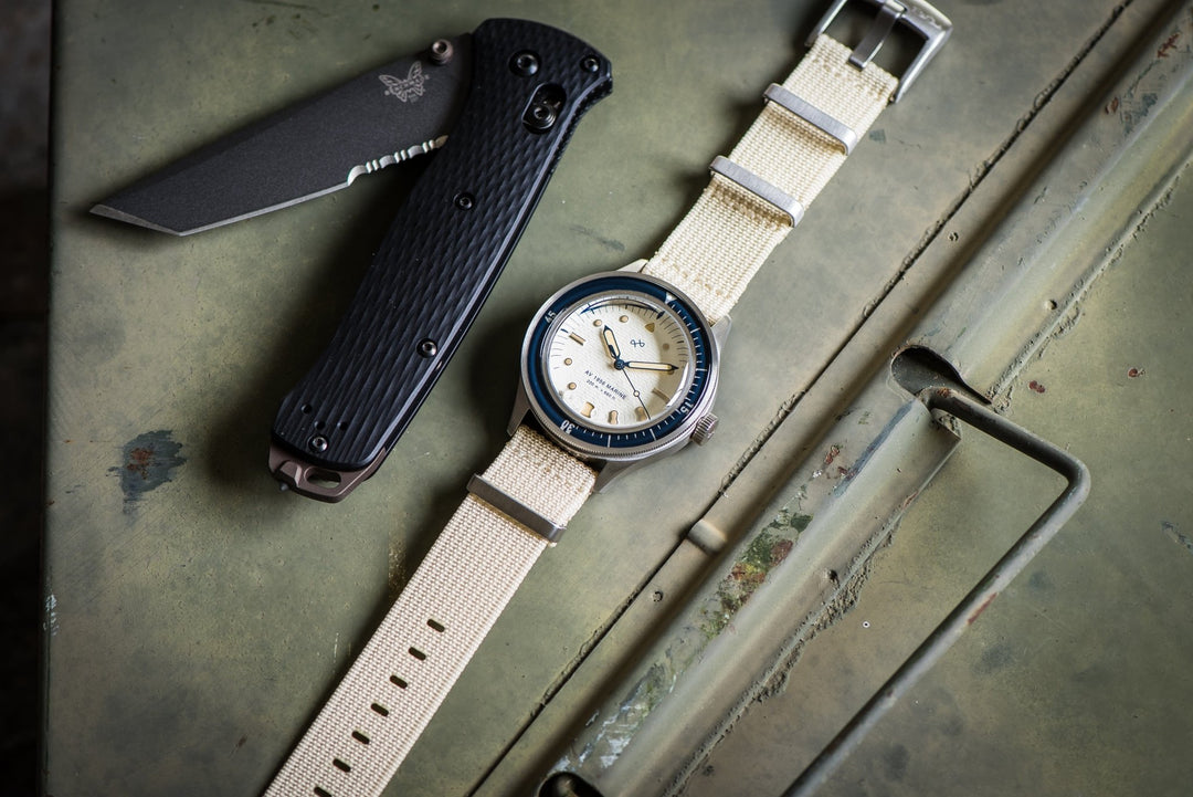 Ribbed Mako FN - Sand - BluShark Straps