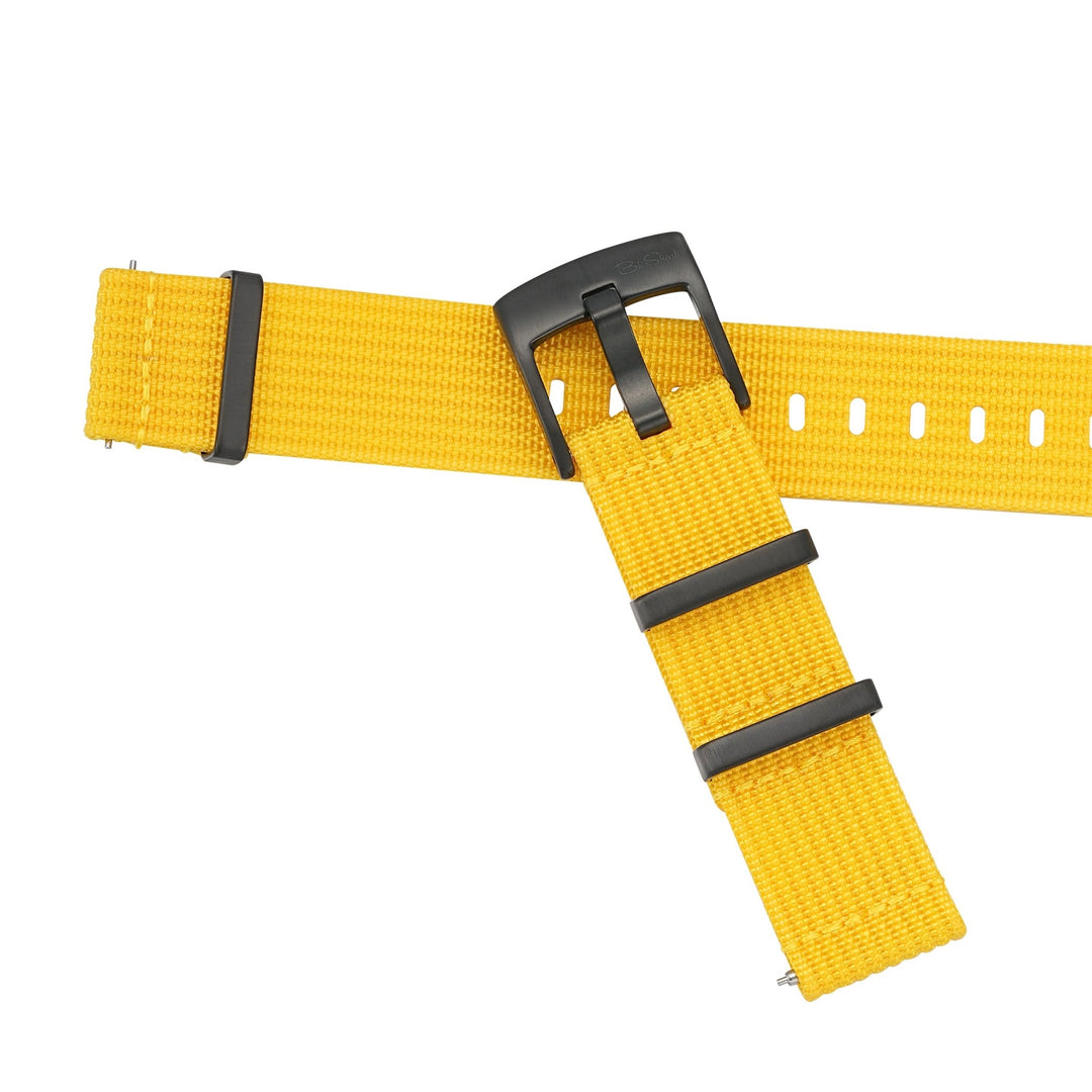 Ribbed Mako FN - Sunflower Yellow - BluShark Straps