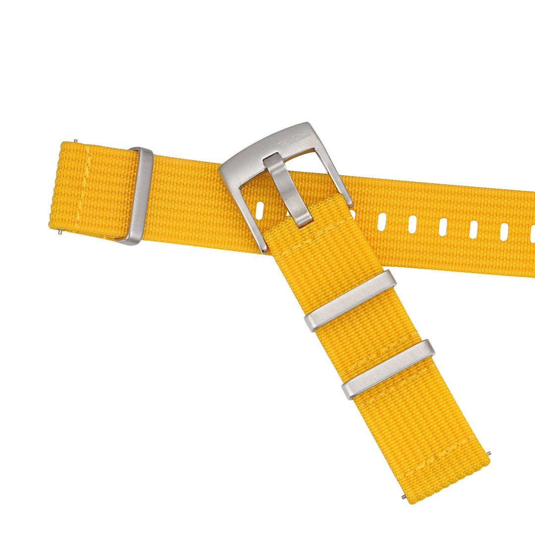 Ribbed Mako FN - Sunflower Yellow - BluShark Straps
