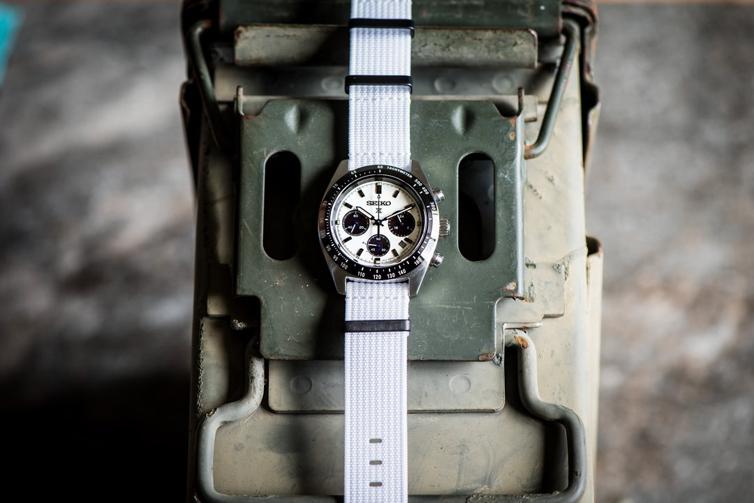 Ribbed Mako FN - White - BluShark Straps