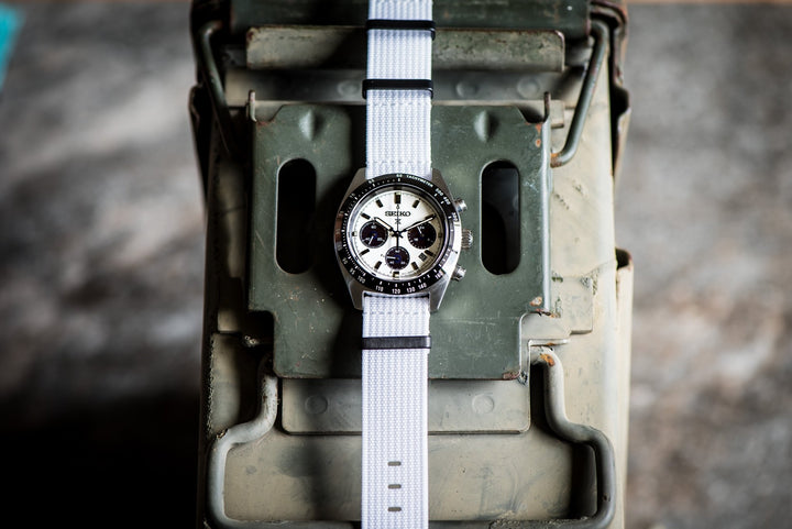 Ribbed Mako FN - White - BluShark Straps