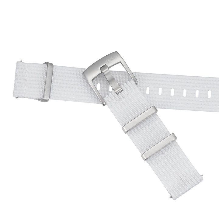 Ribbed Mako FN - White - BluShark Straps