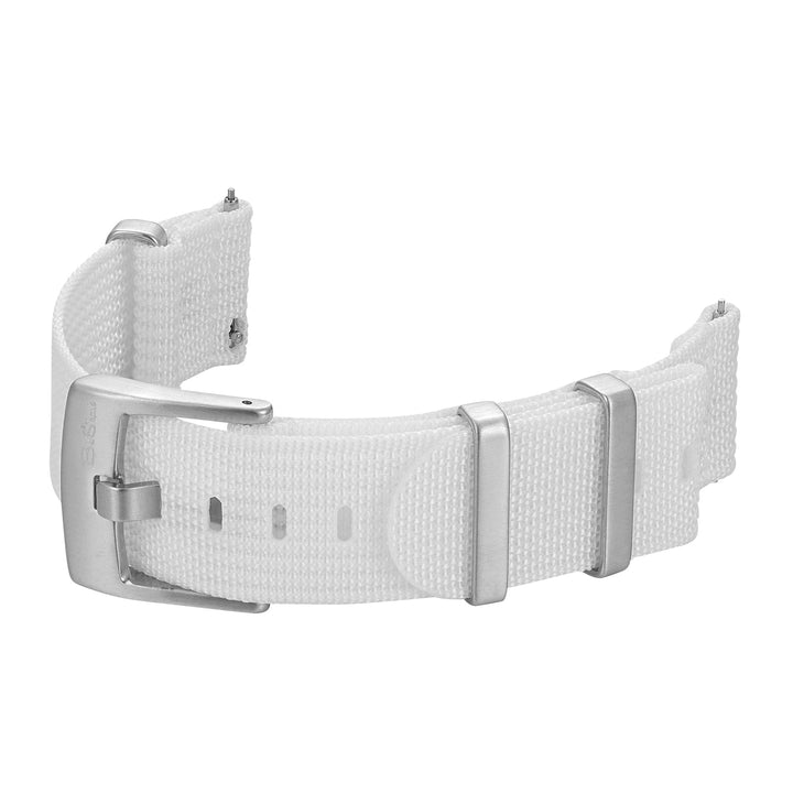 Ribbed Mako FN - White - BluShark Straps