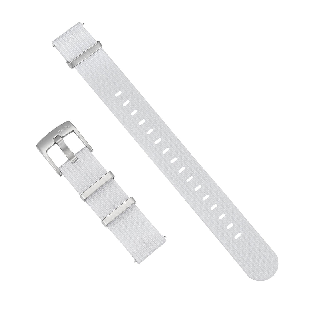 Ribbed Mako FN - White - BluShark Straps
