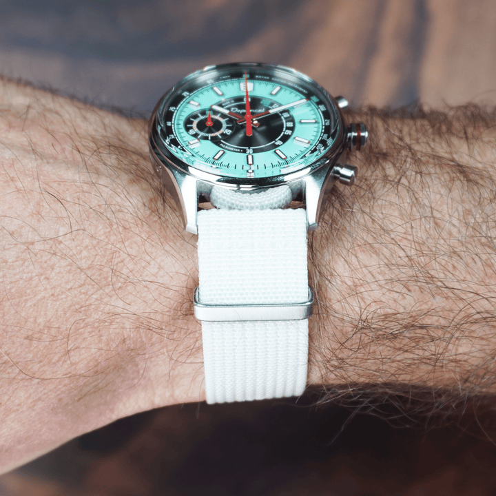 Ribbed Mako FN - White - BluShark Straps