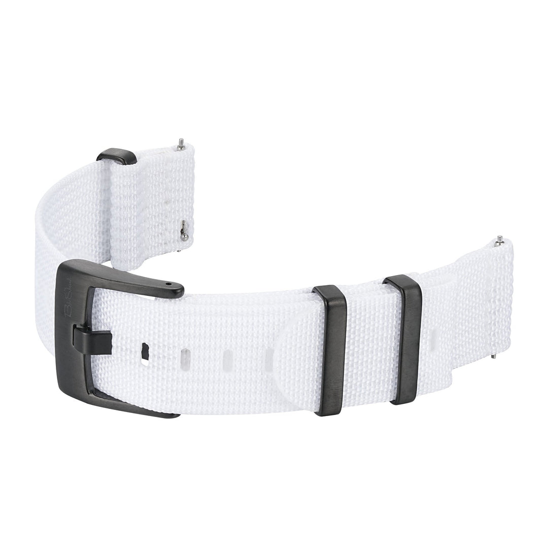 Ribbed Mako FN - White - BluShark Straps
