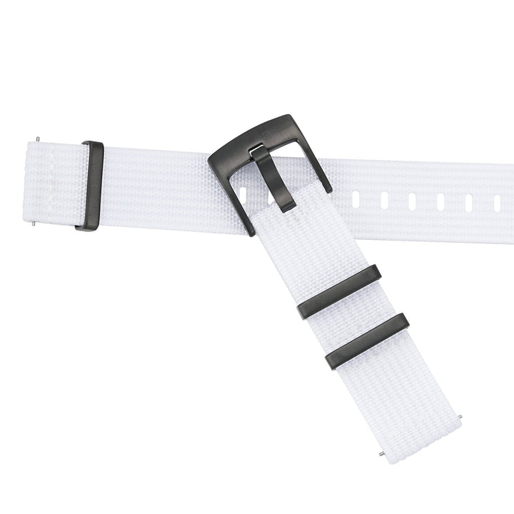 Ribbed Mako FN - White - BluShark Straps