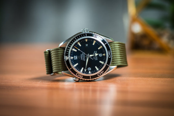 Ribbed Single - Pass - Army Green - BluShark Straps