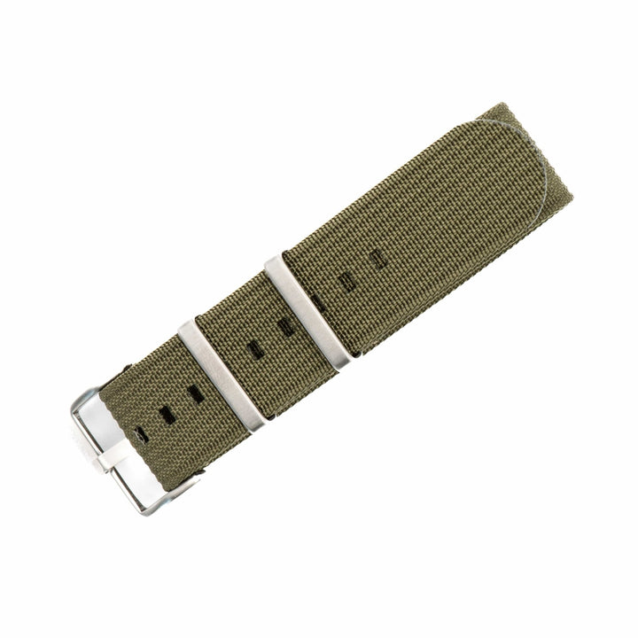 Ribbed Single - Pass - Army Green - BluShark Straps