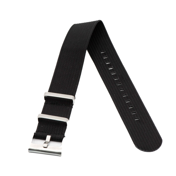Ribbed Single - Pass - Black - BluShark Straps