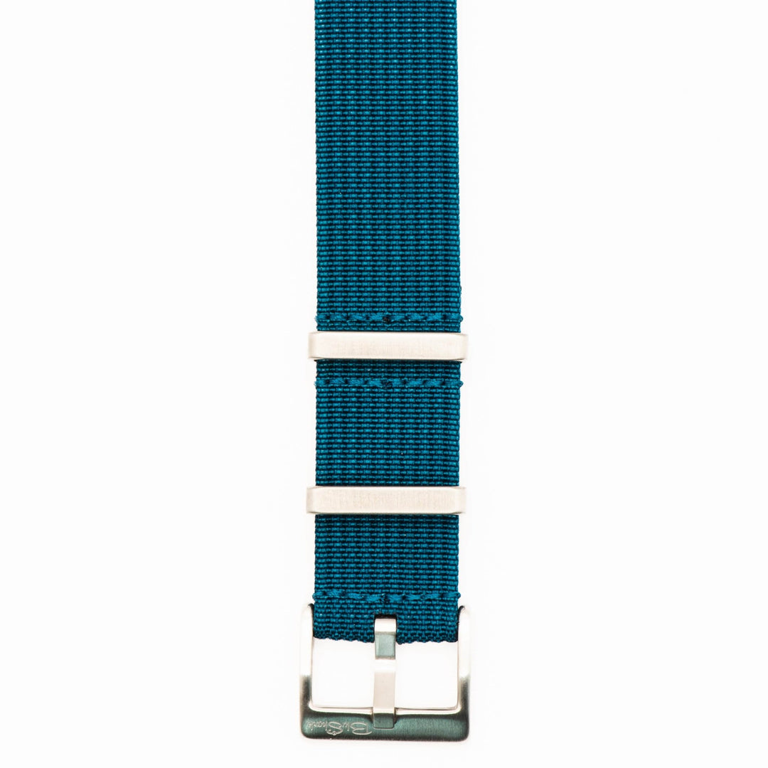 Ribbed Single - Pass - Blue - BluShark Straps