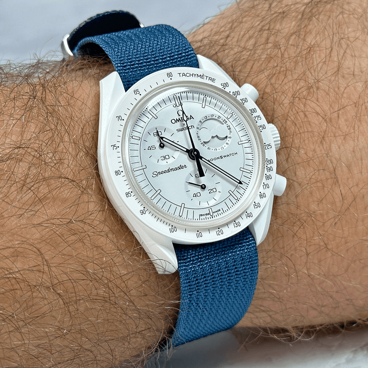 Ribbed Single - Pass - Blue - BluShark Straps