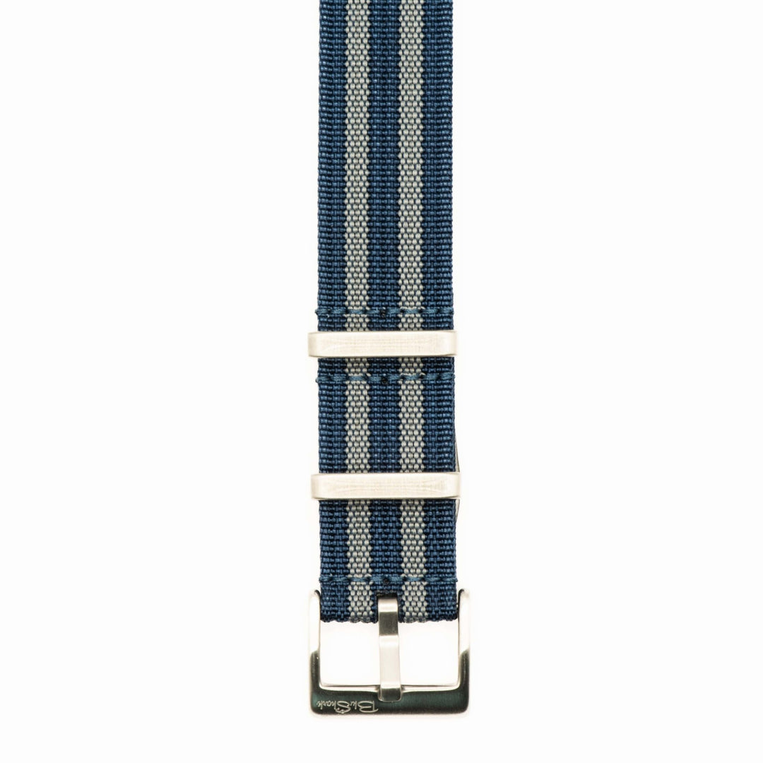 Ribbed Single - Pass - Blue Bond - BluShark Straps