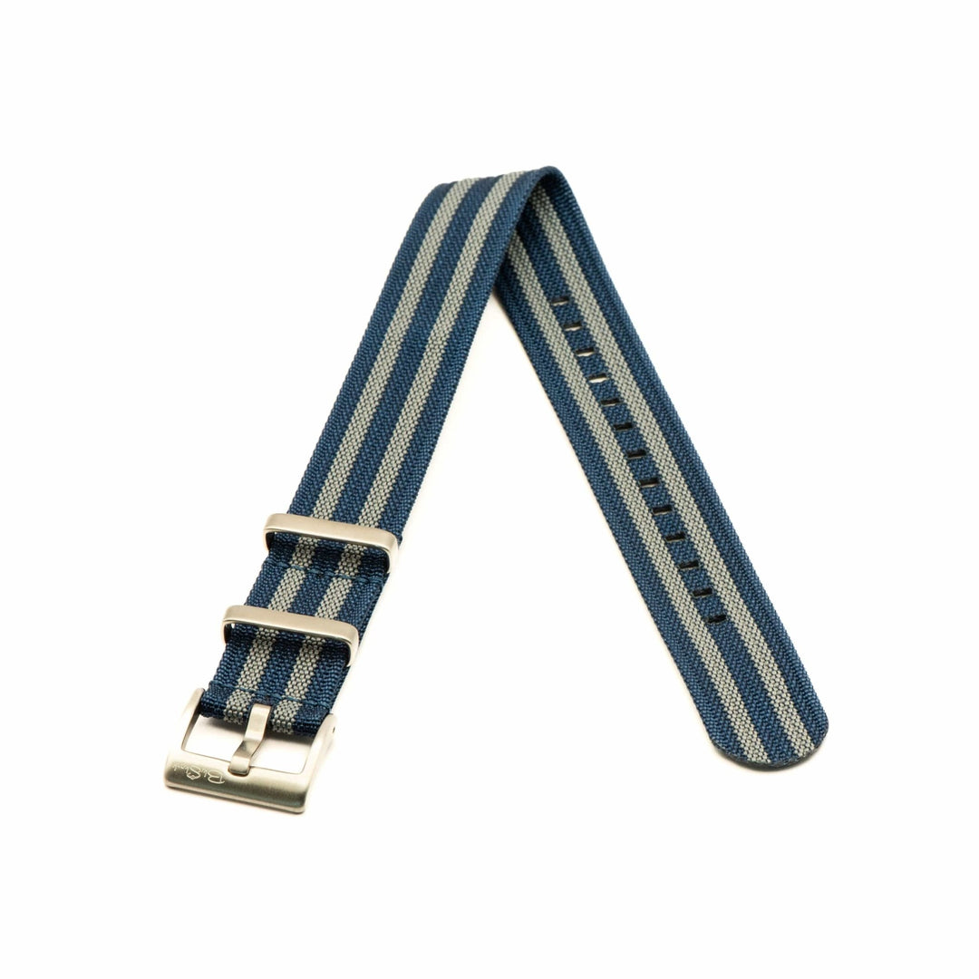 Ribbed Single - Pass - Blue Bond - BluShark Straps
