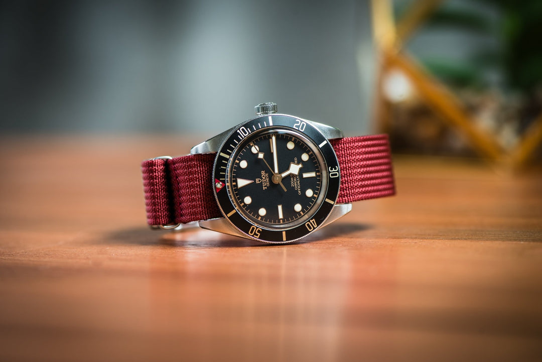 Ribbed Single - Pass - Merlot - BluShark Straps