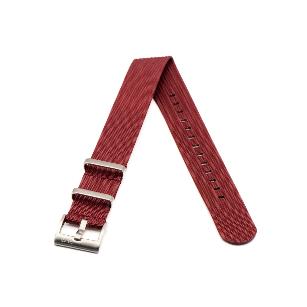 Ribbed Single - Pass - Merlot - BluShark Straps