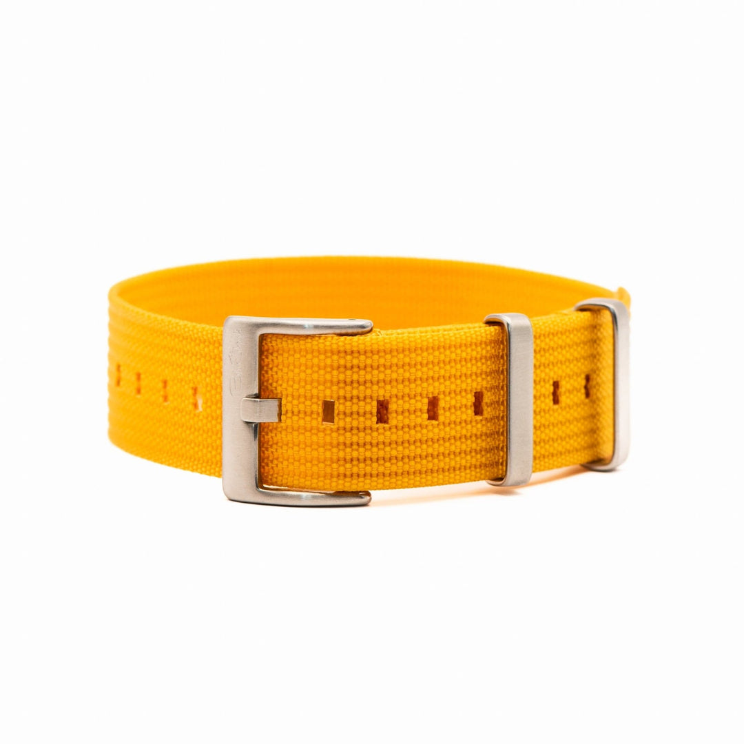 Ribbed Single - Pass - Mustard Yellow - BluShark Straps