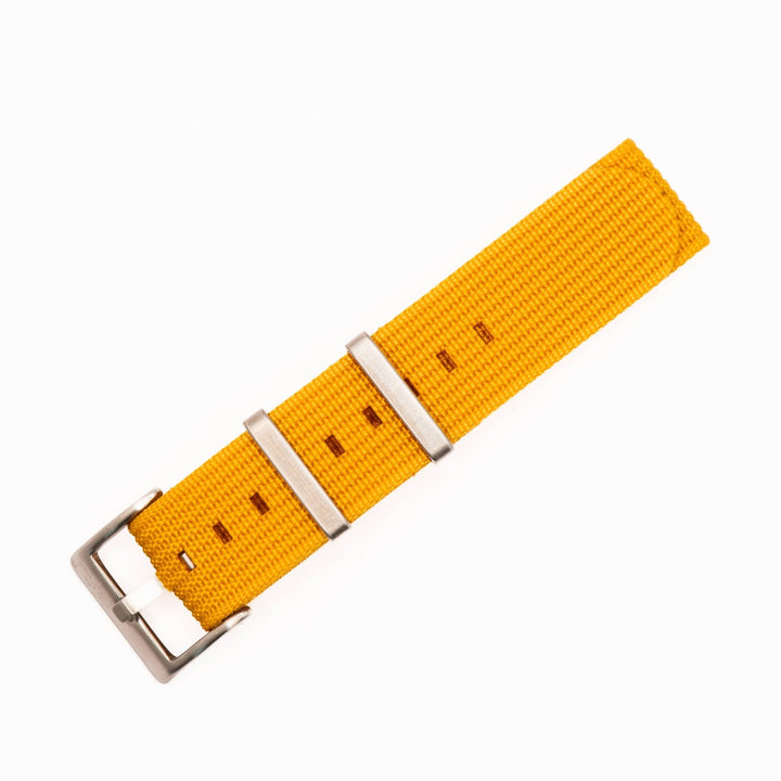 Ribbed Single - Pass - Mustard Yellow - BluShark Straps