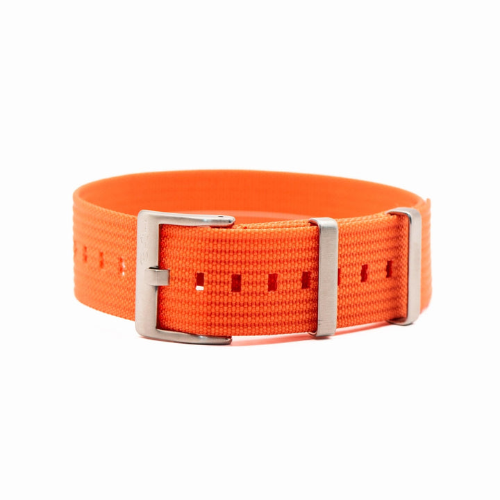 Ribbed Single - Pass - Orange - BluShark Straps