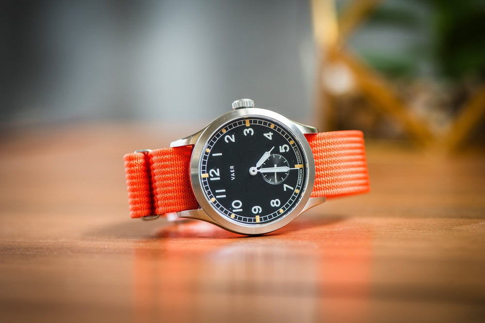 Ribbed Single - Pass - Orange - BluShark Straps