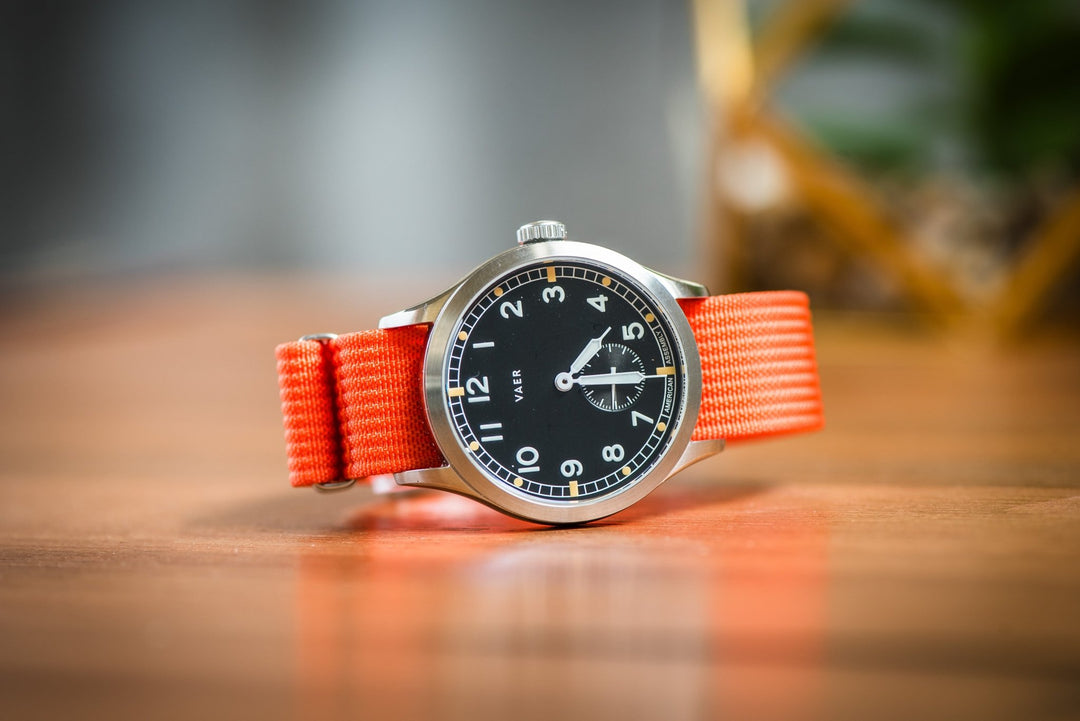 Ribbed Single - Pass - Orange - BluShark Straps