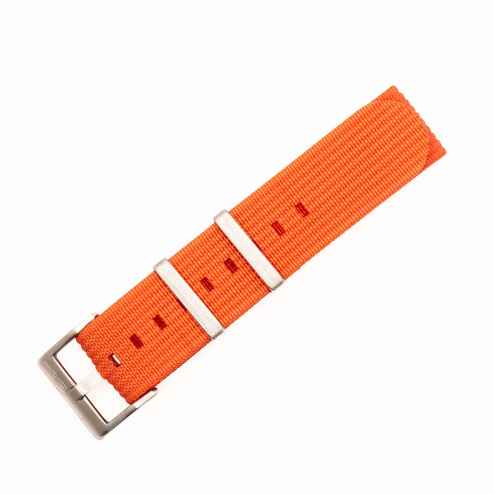 Ribbed Single - Pass - Orange - BluShark Straps