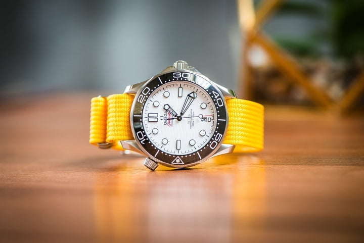 Ribbed Single - Pass - Sunflower Yellow - BluShark Straps