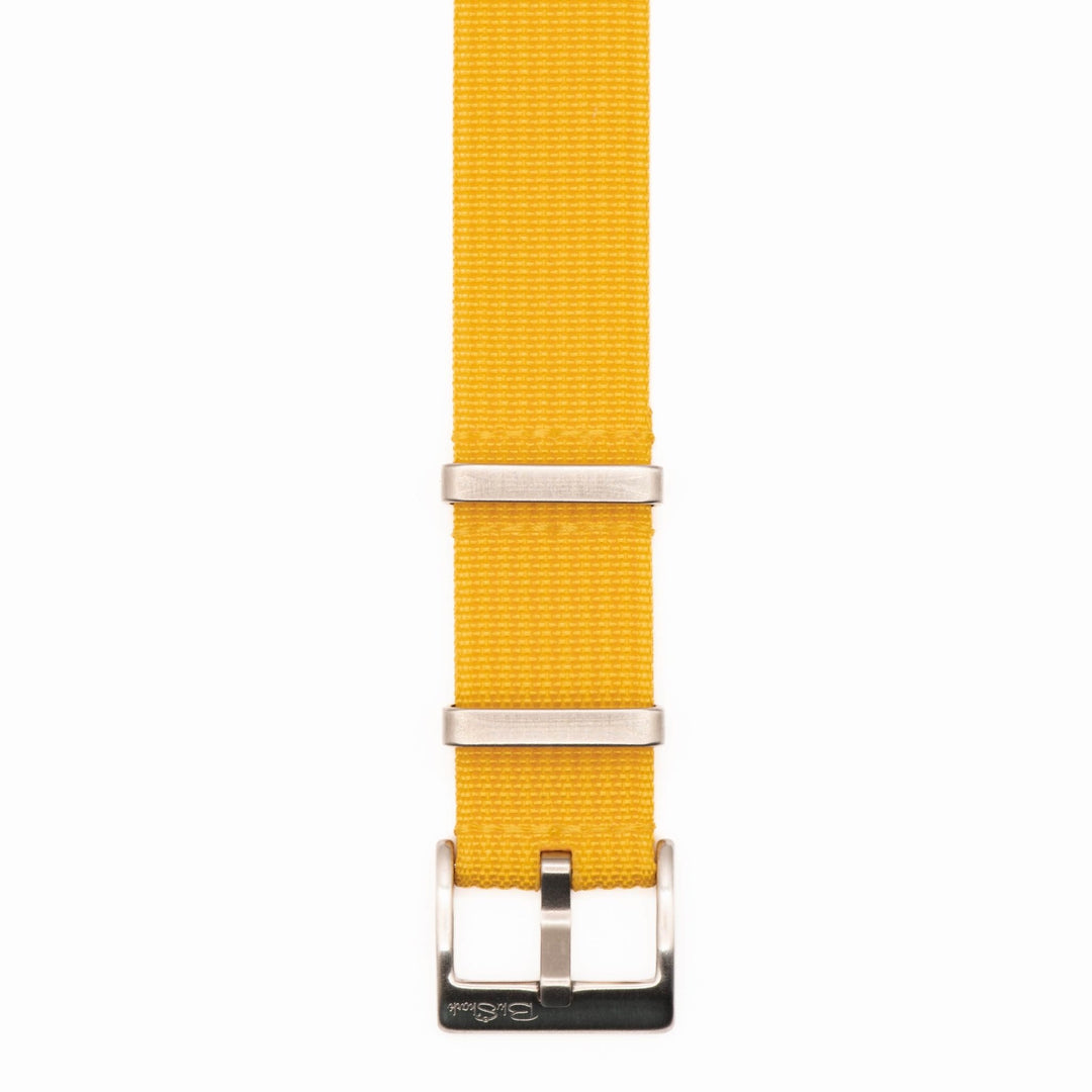 Ribbed Single - Pass - Sunflower Yellow - BluShark Straps