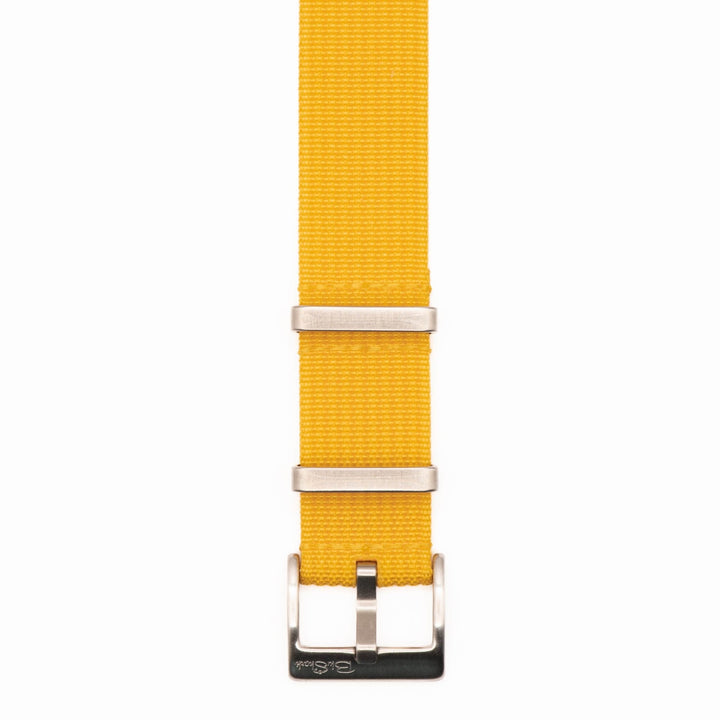 Ribbed Single - Pass - Sunflower Yellow - BluShark Straps