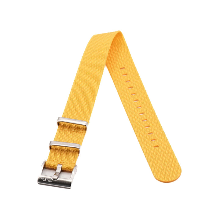 Ribbed Single - Pass - Sunflower Yellow - BluShark Straps