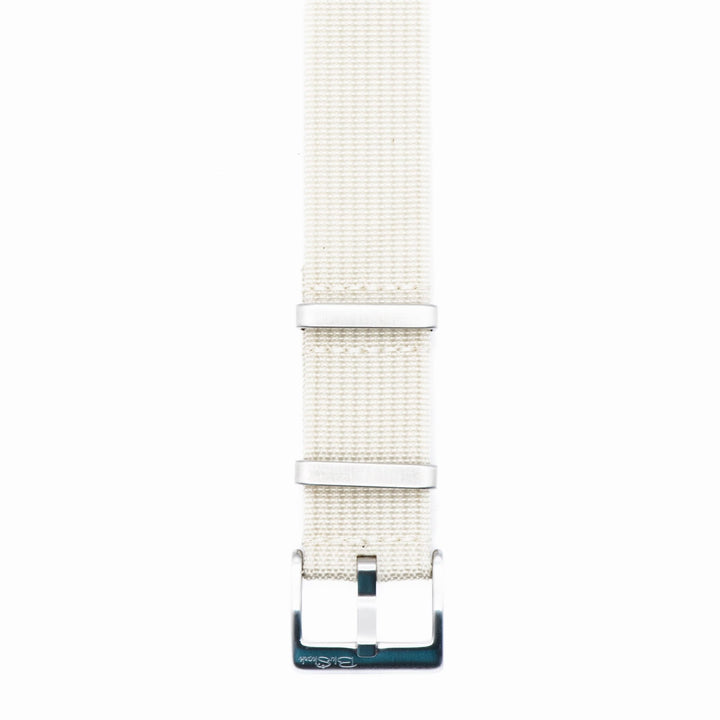 Ribbed Single - Pass - White - BluShark Straps