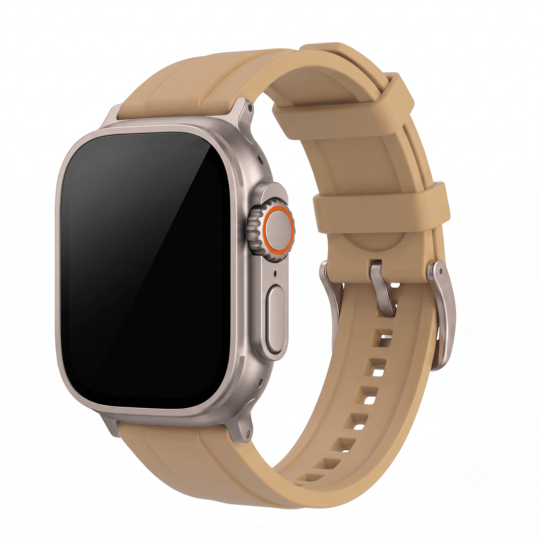Ridge Rubber Band- Apple Watch ULTRA - Coyote FDE - BluShark Straps
