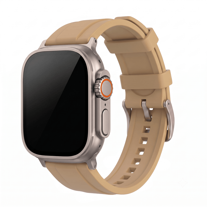 Ridge Rubber Band- Apple Watch ULTRA - Coyote FDE - BluShark Straps