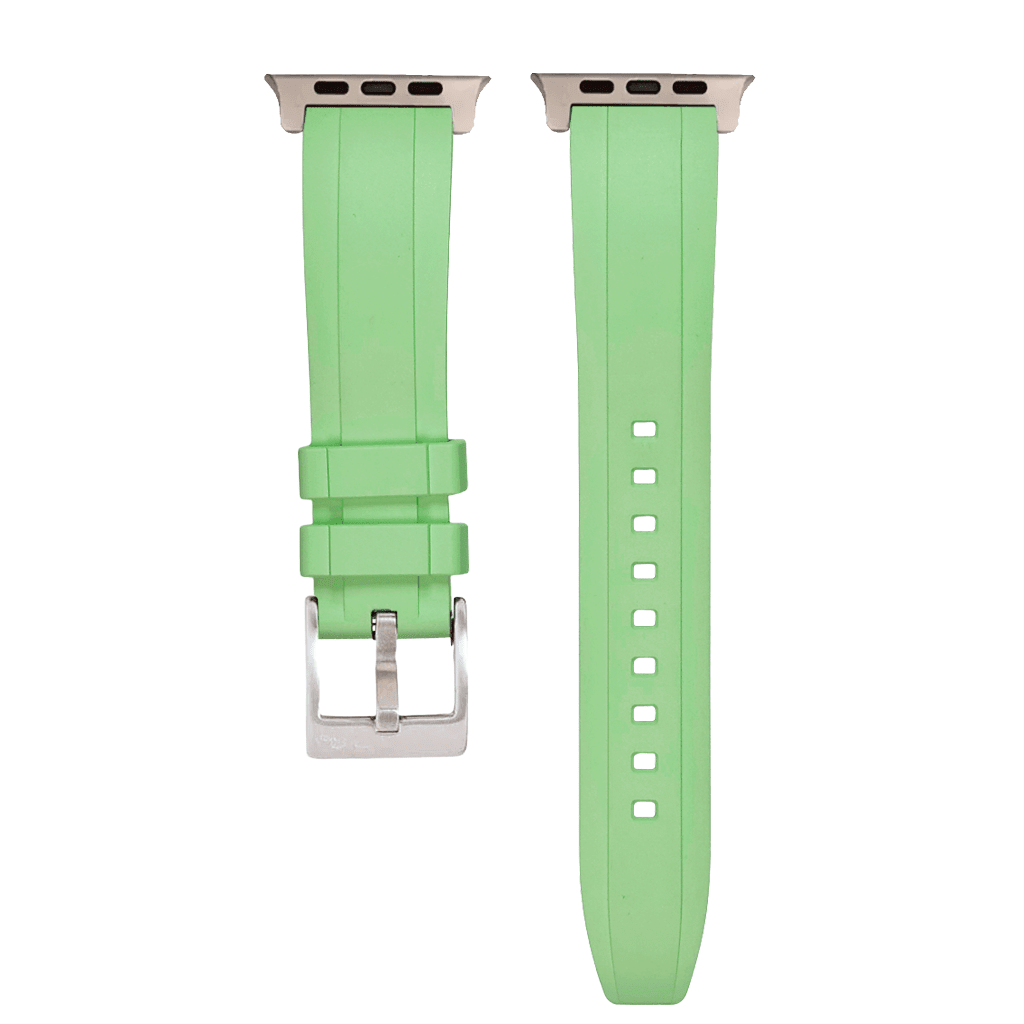 Ridge Rubber Band - For Apple Watch ULTRA - Mint - BluShark Straps