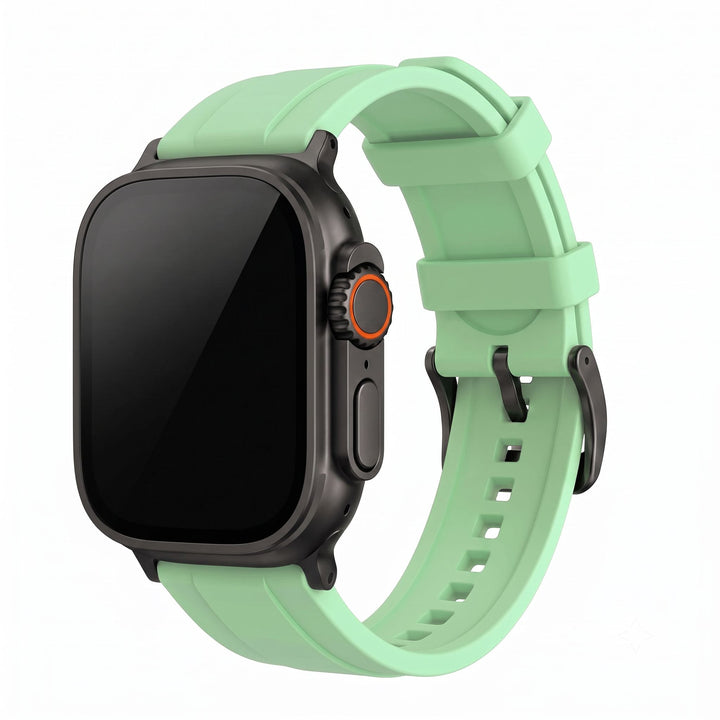 Ridge Rubber Band - For Apple Watch ULTRA - Mint - BluShark Straps