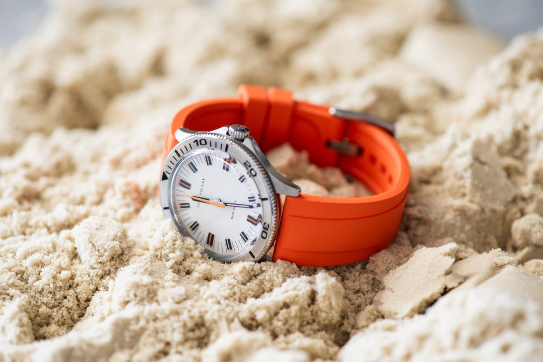 Ridge Rubber - Orange - BluShark Straps