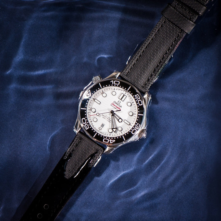 Sailcloth - Black with Black - BluShark Straps